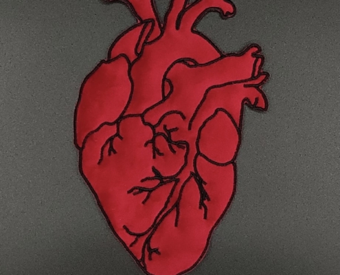 Foto di patch cuore anatomico